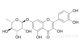 槲皮素-7-O-鼠李糖苷，白前苷B，田基黄苷
