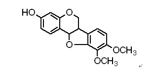 黄芪紫檀烷;3-羟基-9，10-二甲氧基紫檀烷