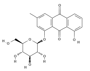 大黄酚-1-O-β-葡萄糖苷