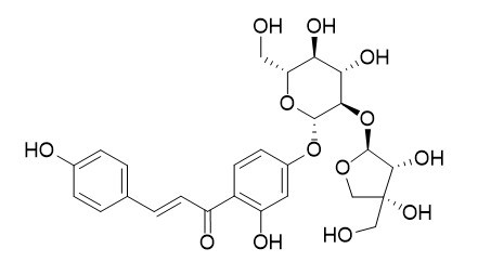 异甘草素-葡萄糖芹菜糖苷