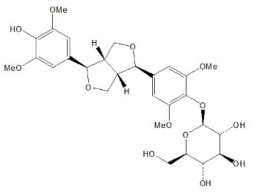 (-)-丁香树脂酚-4-O-β-D-吡喃葡萄糖苷
