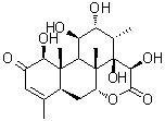 (1beta,11beta,12alpha,15beta)-1,11,12,14,15-五羟基苦木-3-烯-2,16-二酮