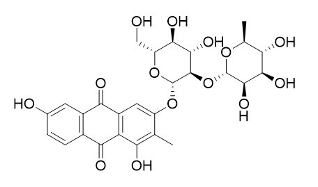 1,3,6-三羟基-2-甲基蒽醌-3-O-新橙皮糖苷