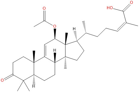 12β-乙酰氧基黑老虎酸