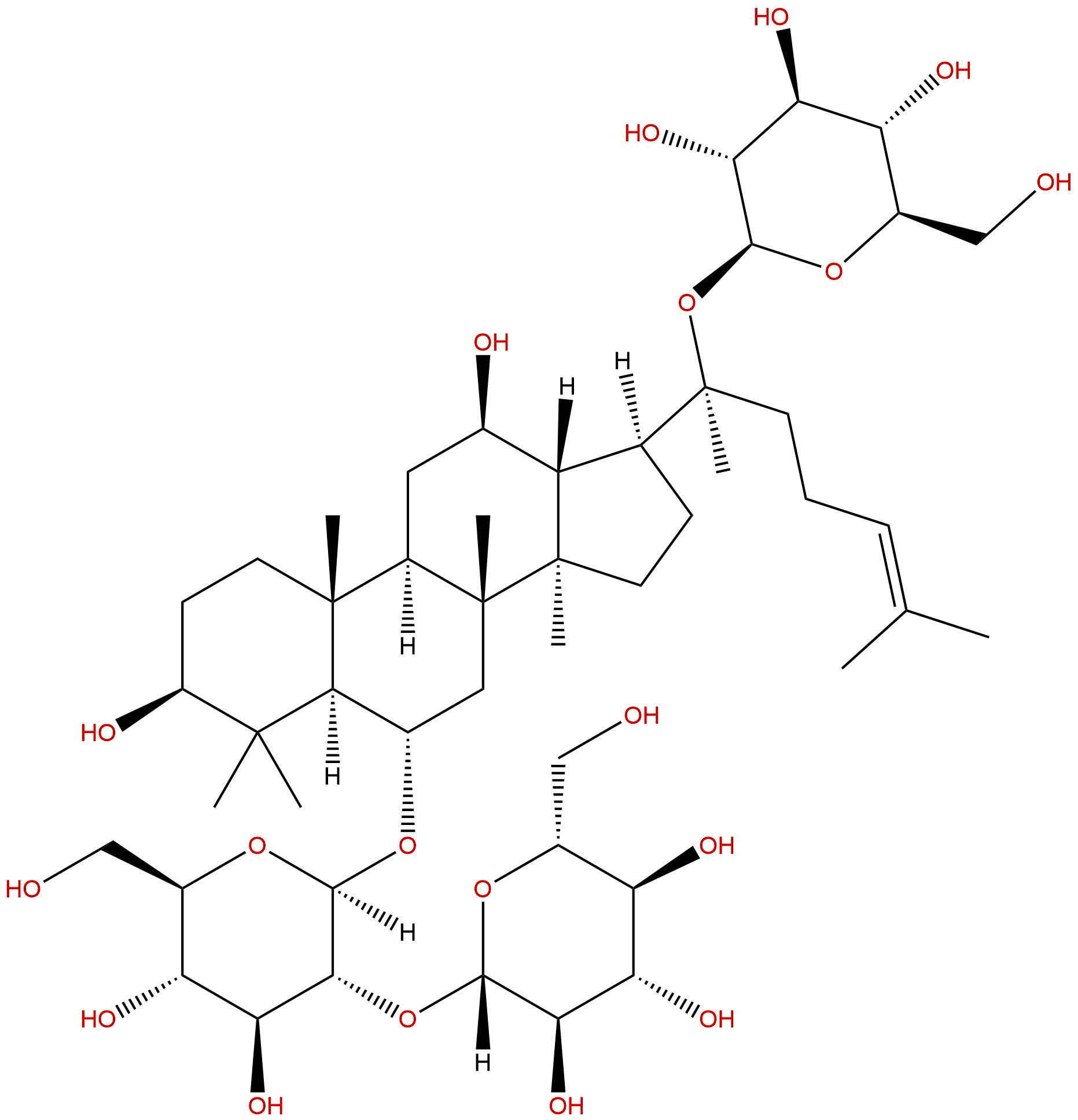 20-葡萄糖基-人参皂苷Rf