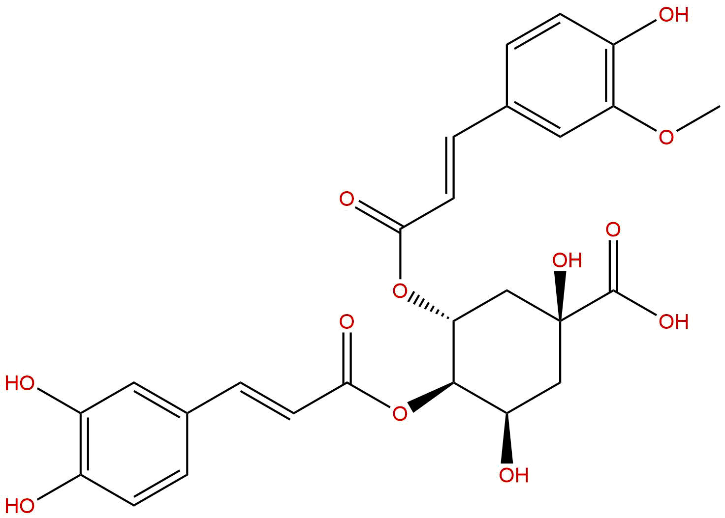 3-阿魏酰-4-咖啡酰奎尼酸