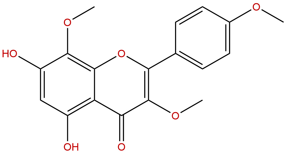 5,7-二羟基-3,8,4'-三甲氧基黄酮