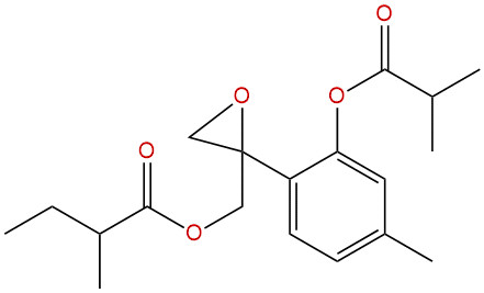 8,9-环氧-3-异丁酰-10-(2-甲基丁酰)百里草酚
