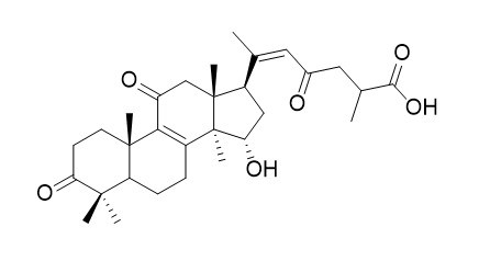 Lanosta-8,20(22)-dien-26-oic acid, 15-hydroxy-3,11,23-trioxo-, (15α,20Z)-
