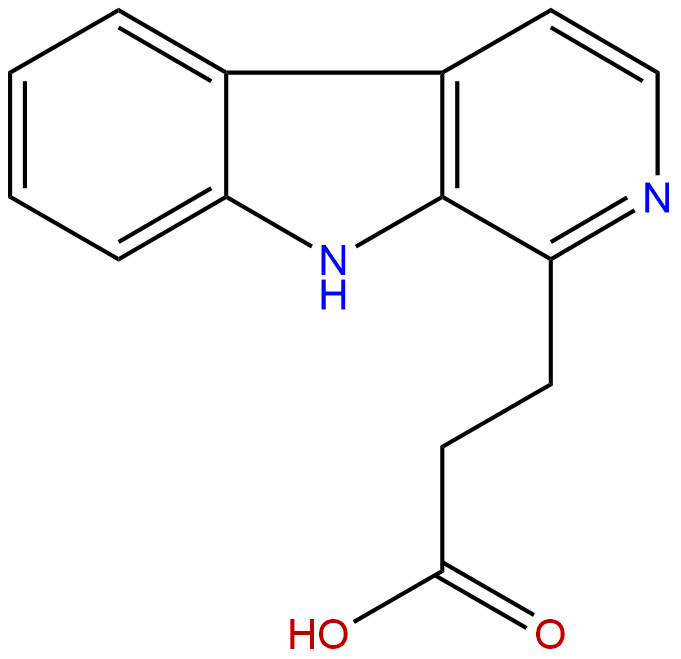 β-咔啉-1-丙酸