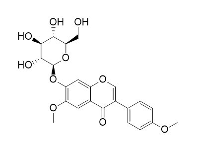 阿夫罗摩辛-7-O-β-D-吡喃葡萄糖苷
