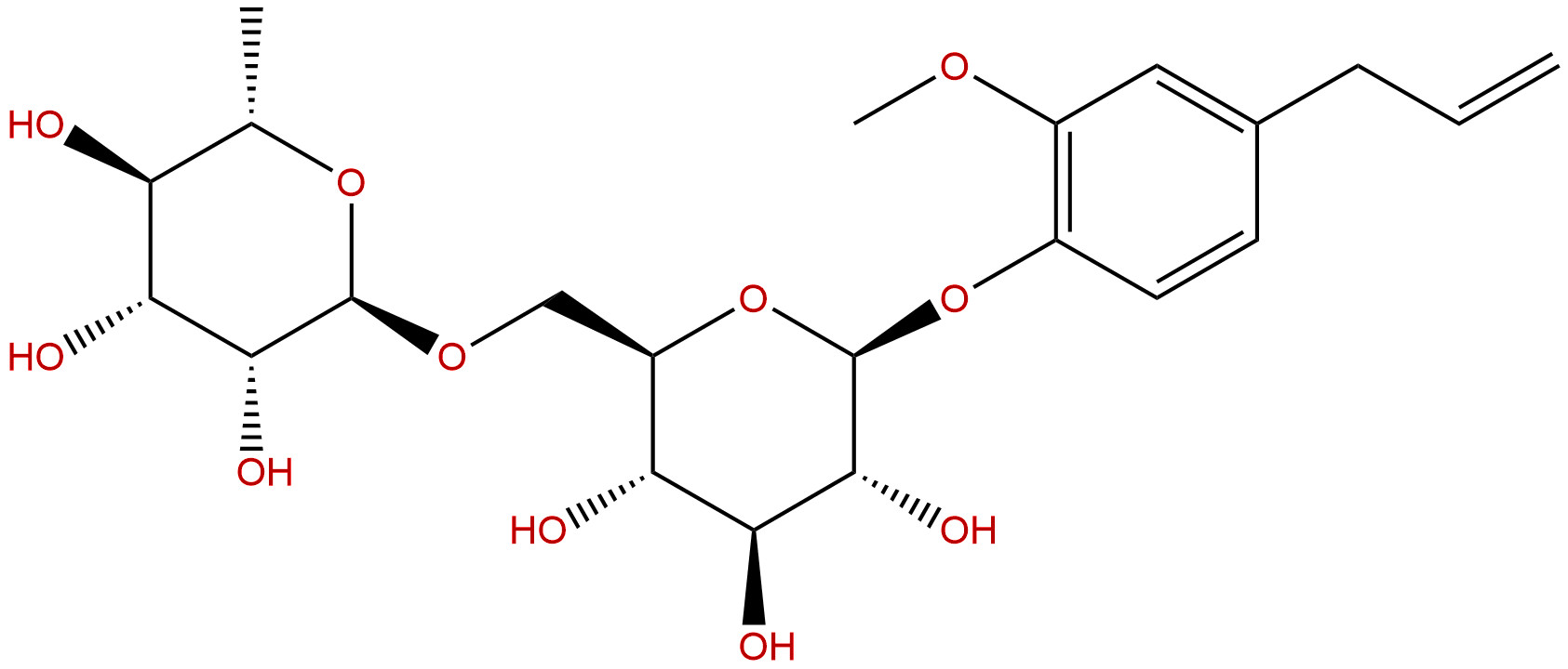 丁香酚芸香糖苷