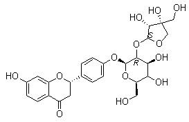 甘草苷元-7-O-D-芹糖-4'-O-D-葡萄糖苷