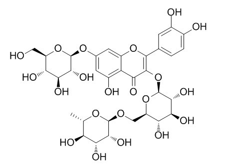 槲皮素-3-O-芸香糖-7-O-葡萄糖苷
