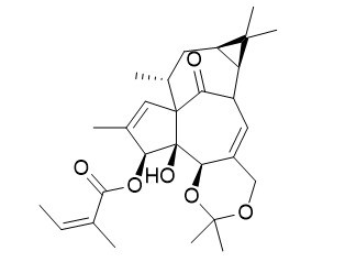 巨大戟醇5,20-缩丙酮3-当归酸酯