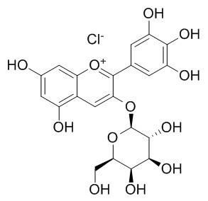 氯化飞燕草素-3-O-半乳糖苷