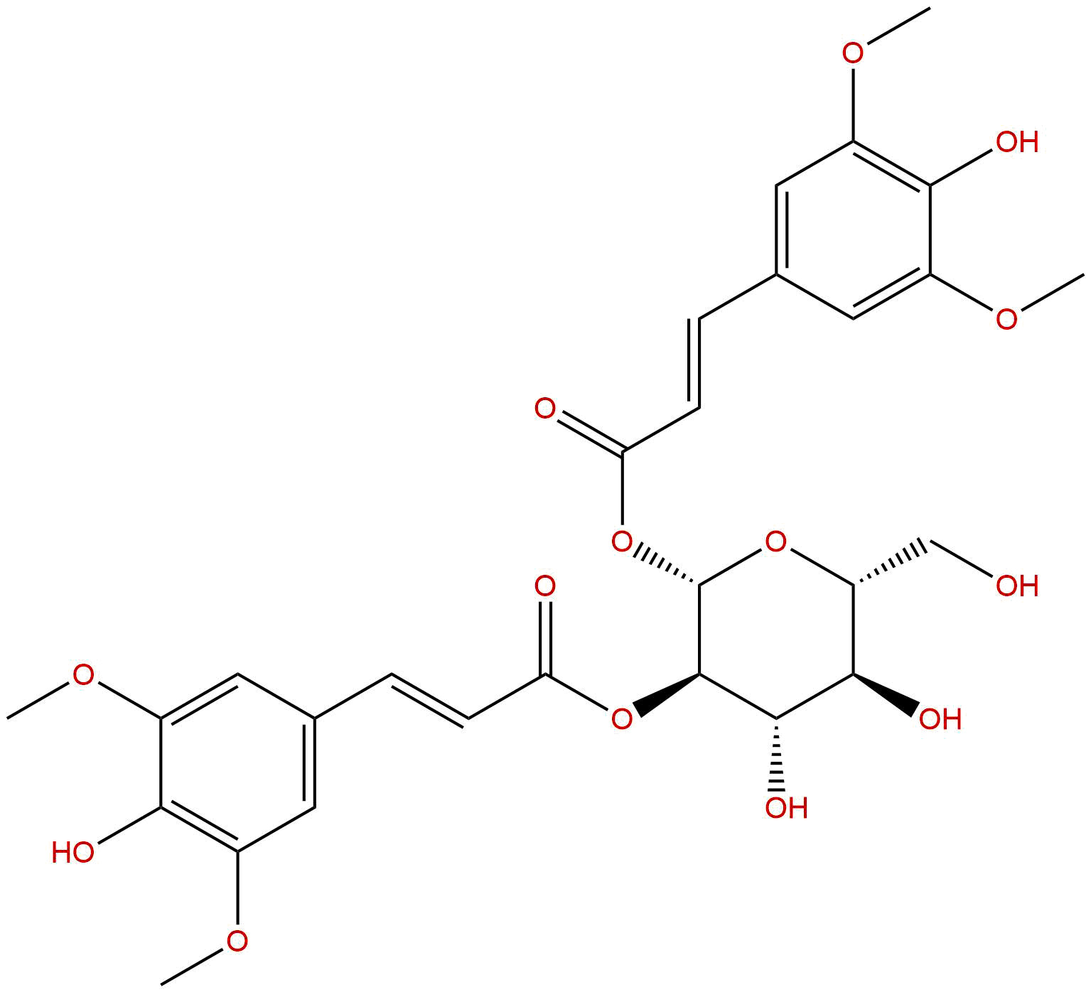 葡萄糖-1,2-二芥子酸苷