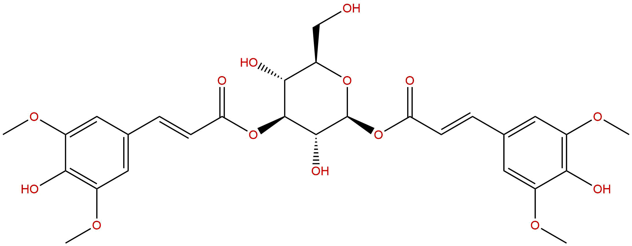 葡萄糖-1,3-二芥子酸苷