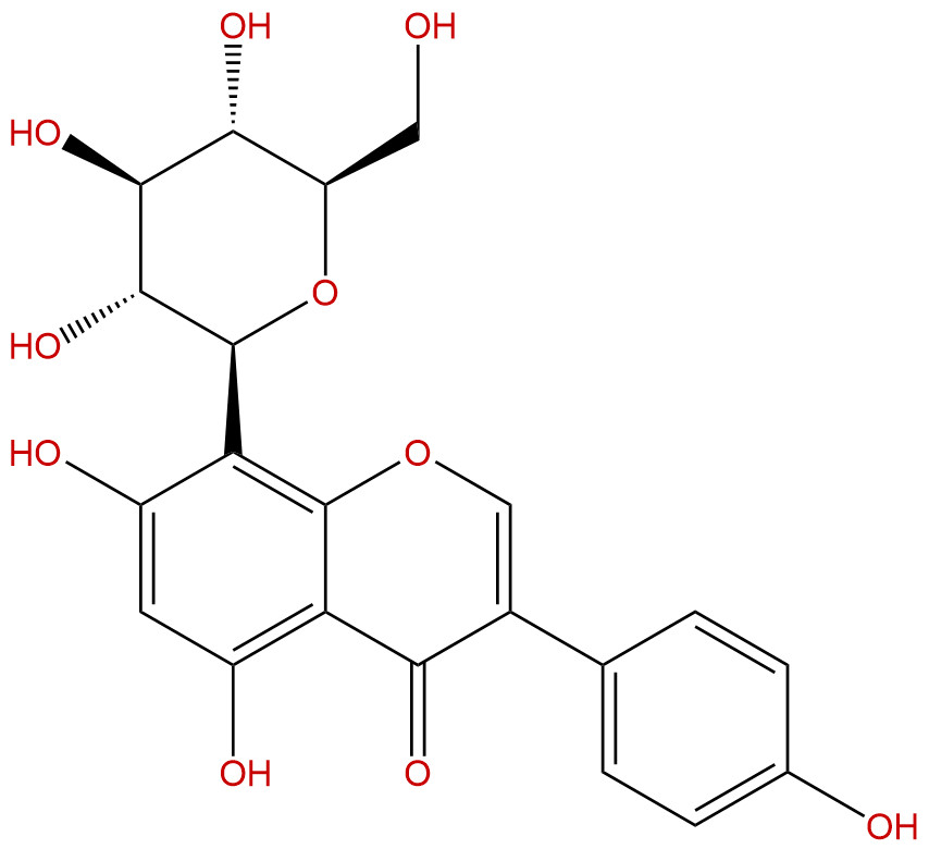 染料木素-8-C-葡萄糖苷