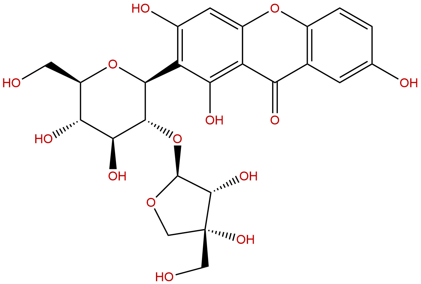 西伯利亚远志口山酮B