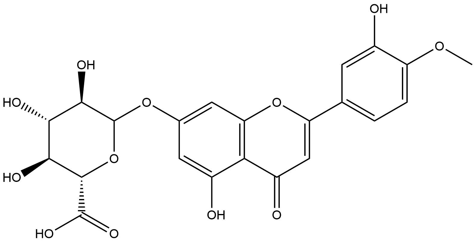 香叶木素 7-O-β-D-葡萄糖醛酸苷