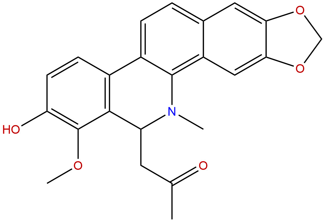 6-乙酰甲基-N-甲基-二氢德卡林碱