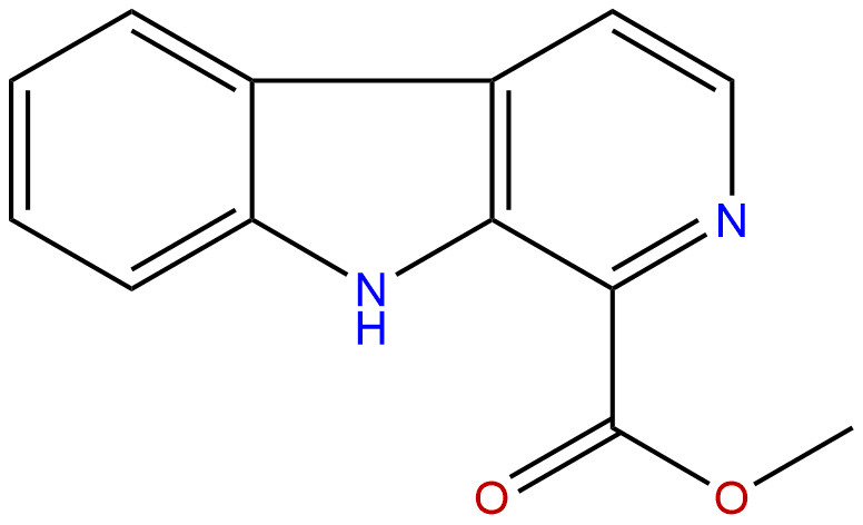 苦木碱B；1-甲氧基羰基-beta-咔啉