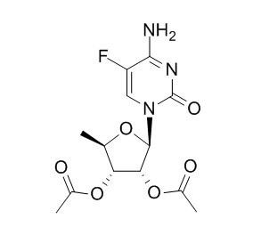 2',3'-二-O-乙酰基-5'-脱氧-5-氟胞苷