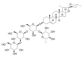 盾叶薯蓣皂苷I,盾叶新苷