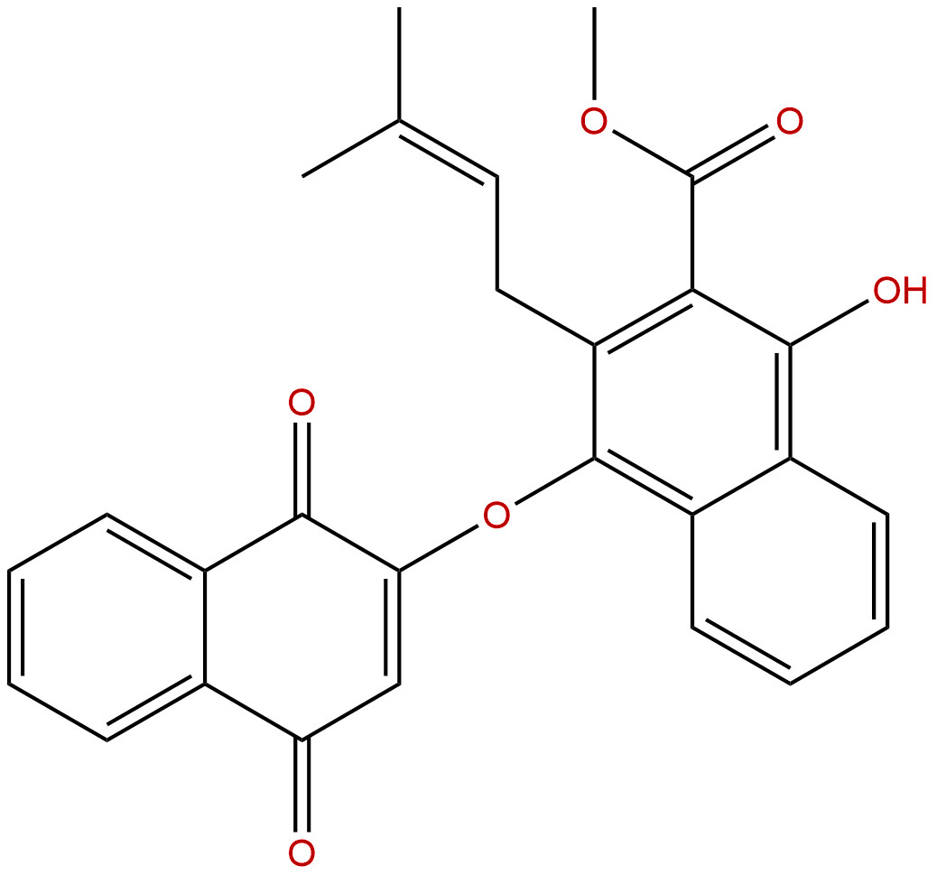钩毛茜草素 C