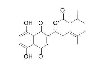 异戊酰紫草素