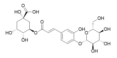 5-O-[4'-O-(β-D-吡喃葡萄糖基)咖啡酰基]奎宁酸