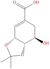 3,4-O-异亚丙基莽草酸