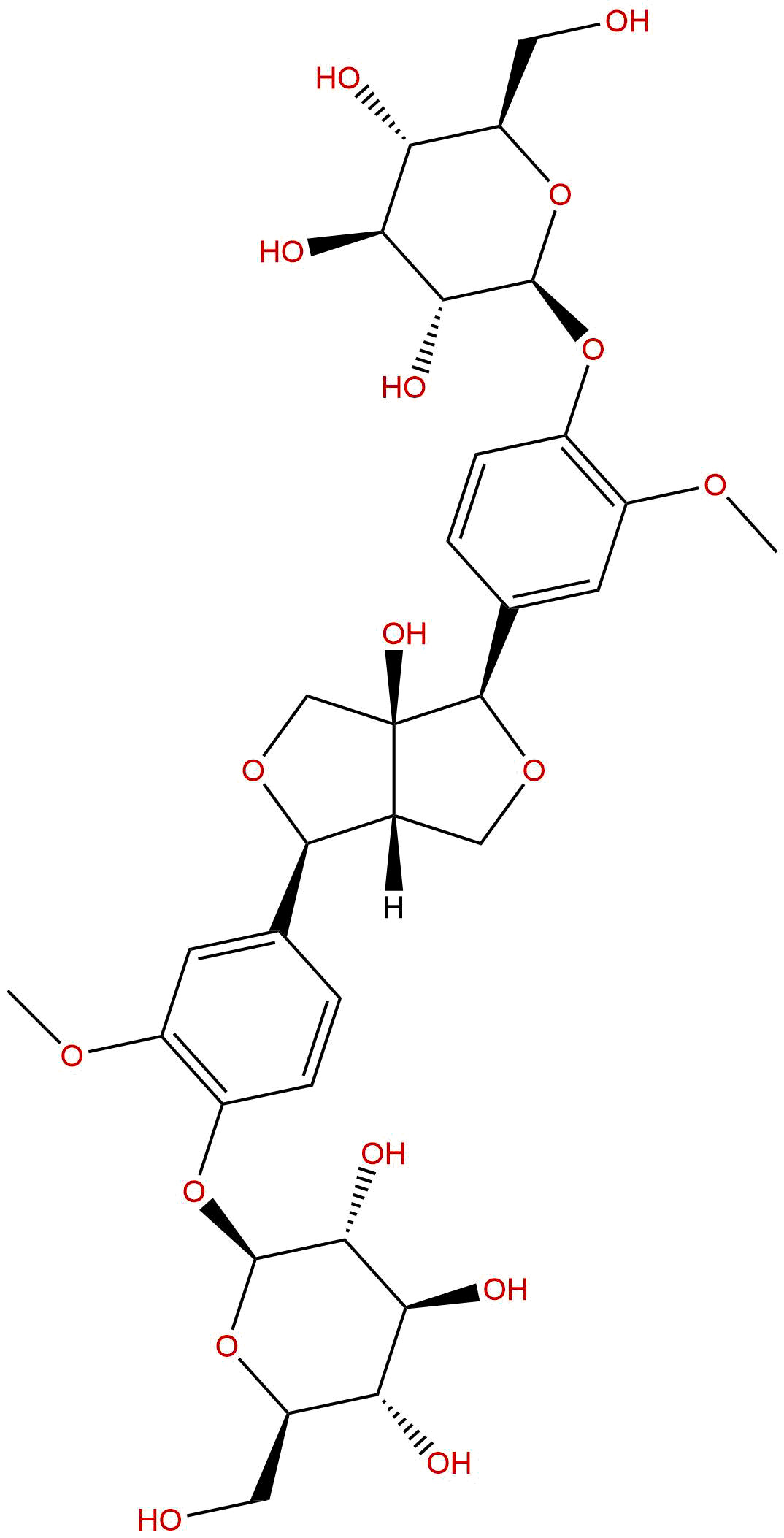 8-羟基松脂醇二葡萄糖苷