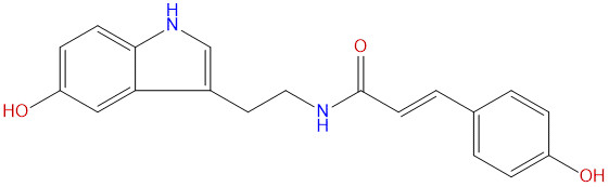 N-(p-香豆酰)-羟色胺