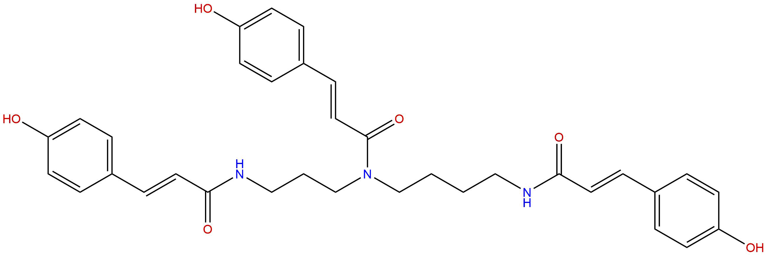N1,N5,N10-(Z)-tri-p-coumaroylspermidine