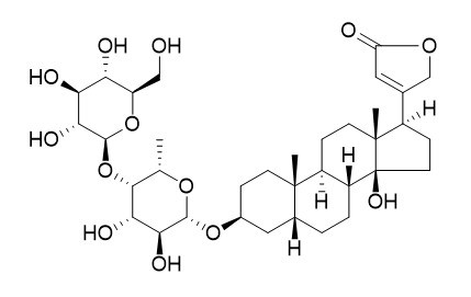 洋地黄毒苷元葡萄糖基岩藻糖苷
