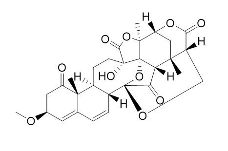 3β-甲氧基-2,3-二氢-4,7-二脱氢酸浆苦素B