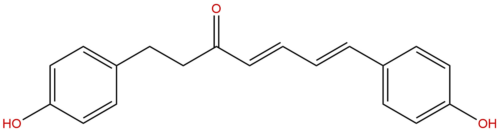 (4E,6E)-1,7-二(4-羟基苯基)-4,6-庚二烯-3-酮