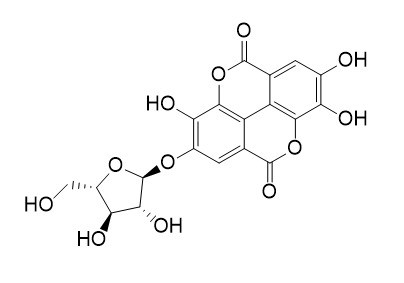 鞣花酸-4-O-alpha-L-呋喃阿拉伯糖苷