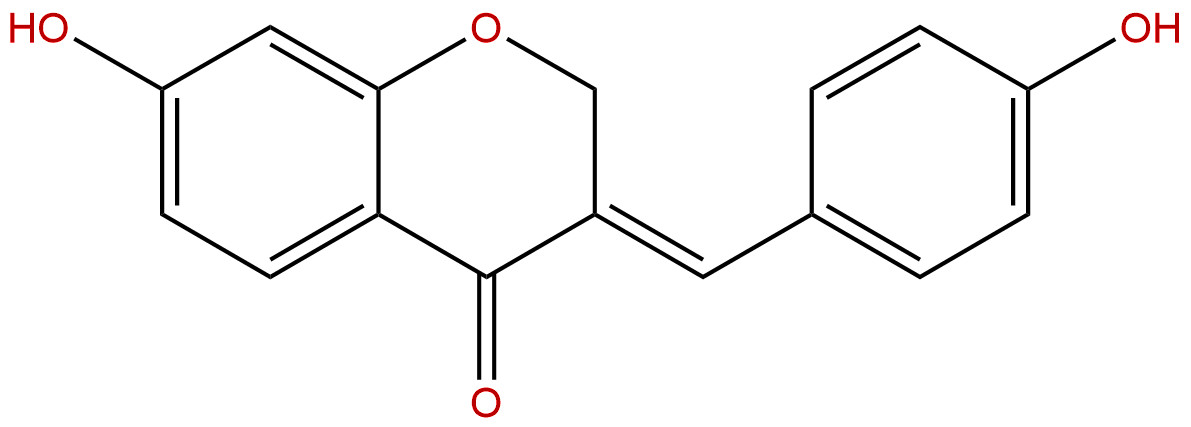 7-羟基-3-(4-羟基亚苄基)色满-4-酮