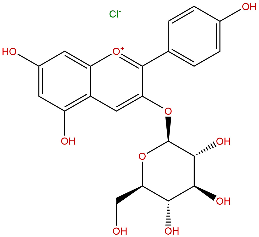 氯化天竺葵素-3-O-葡萄糖苷