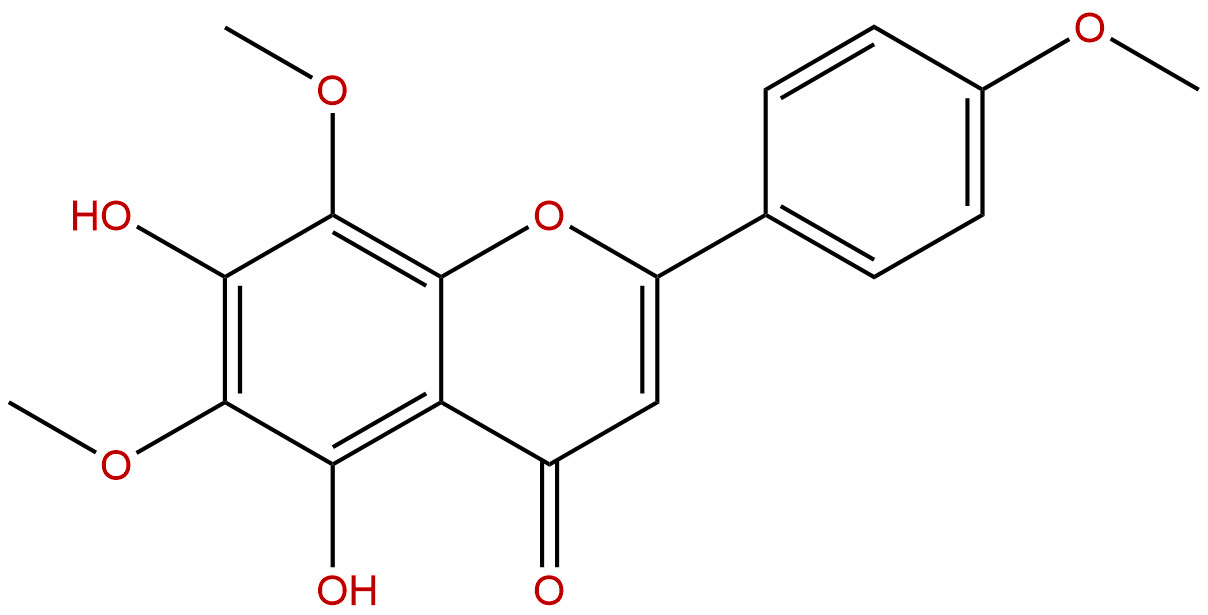 石吊兰素;岩豆素