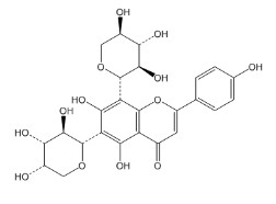 芹菜素-6-C-α-L-阿拉伯糖-8-C-β-D-木糖苷