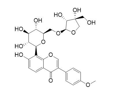 Formononetin-8-C-beta-D-apiofuranosyl-(1→6)-O-beta-D-glucopyranoside
