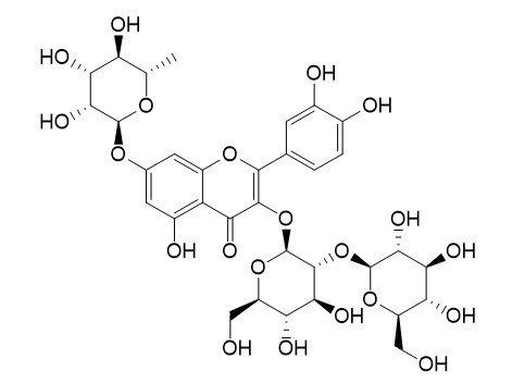 槲皮素-3-O-槐二糖-7-O-鼠李糖苷