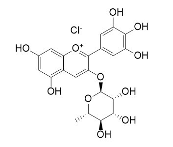 氯化飞燕草素-3-O-鼠李糖苷