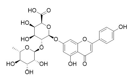 芹菜素 7-[鼠李糖-(1->2)-半乳糖醛酸苷]