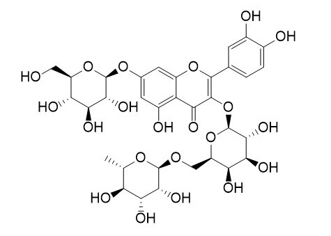槲皮素3-O-刺槐糖苷-7-O-葡萄糖苷