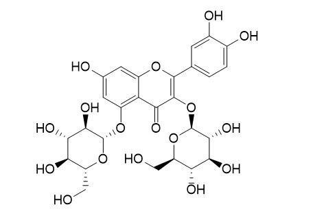 槲皮素 3,5-双葡萄糖苷